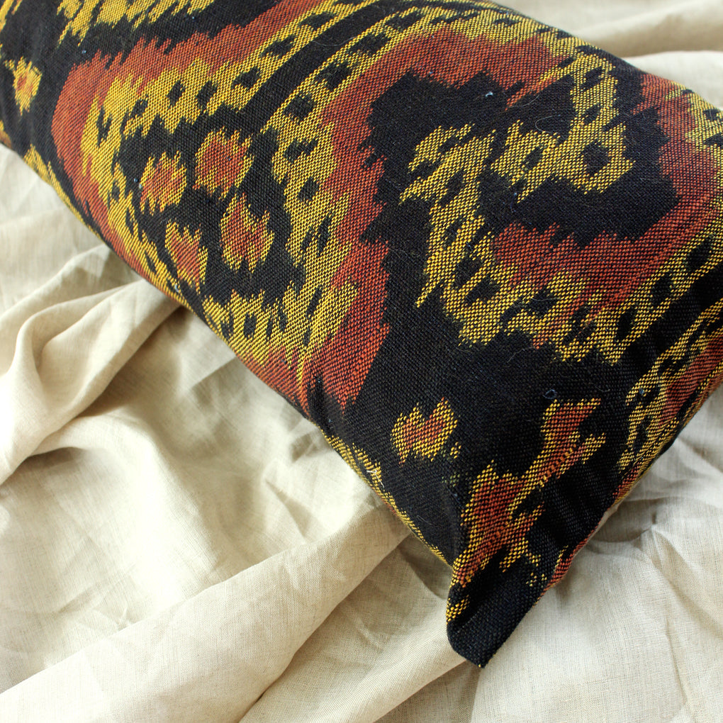 Handwoven Decorative Lumbar Pillow Java Tribe - Image 3